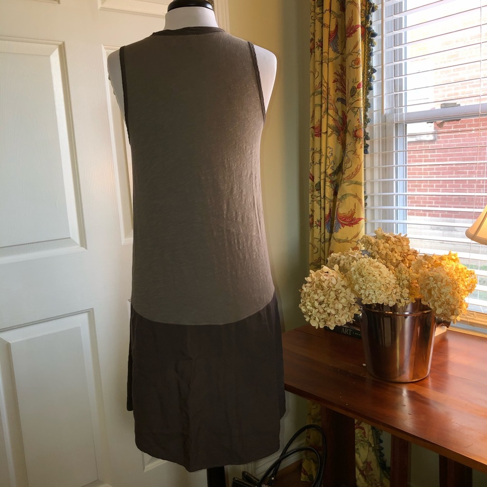 Left of Center Calla Tank Tunic TAN Sz. S - Picture 6 of 7